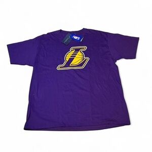 Brand new with tags NBA Fanatics Purple Lakers Logo Tee